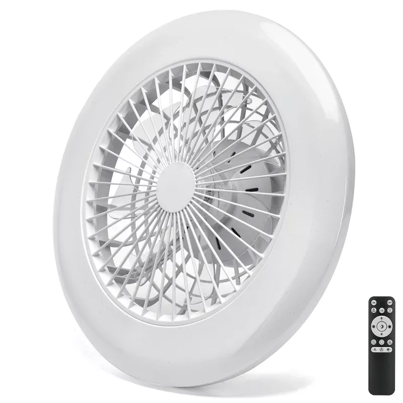Wentylator z oświetleniem Ø49cm fan18W+40W CCT ze zdalnym sterowaniem - 8433325416973