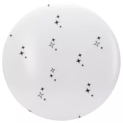 Plafon 12W 1300lm biały ciepły 3000K Φ26cm lampa sufitowa w gwiazdki - 8433325373092