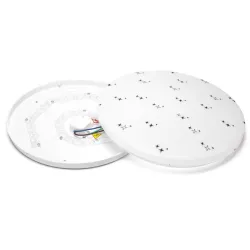 Plafon 20W 2200lm biały zimny 6500K Φ33cm lampa sufitowa w gwiazdki - 8433325373108