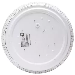 Plafon 12W 1300lm biały ciepły 3000K Φ26cm lampa sufitowa z aureolą - 8433325373214