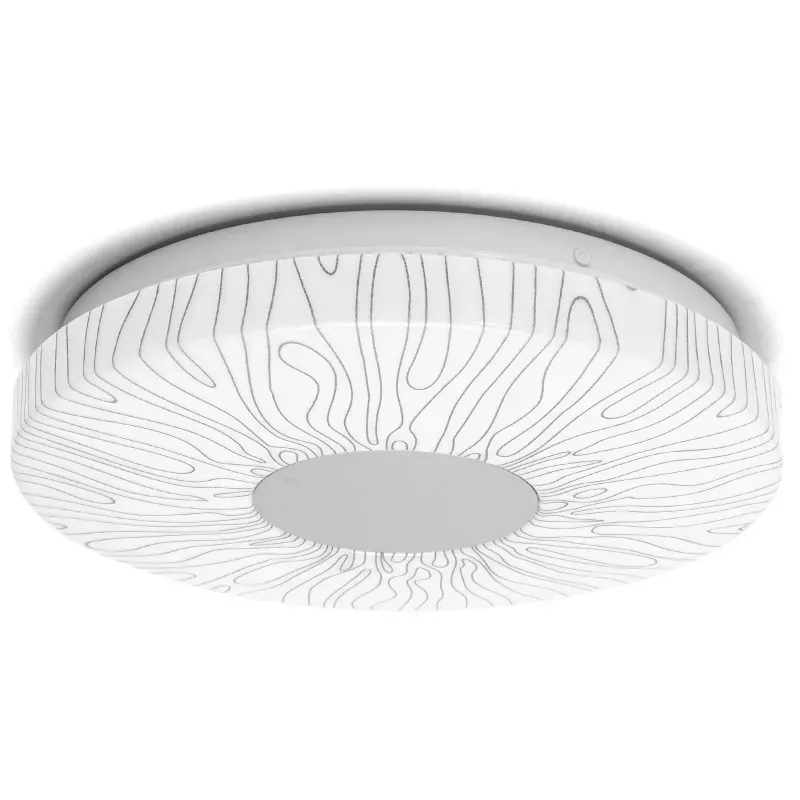 Plafon 12W 1300lm biały ciepły 3000K Φ26cm lampa sufitowa z aureolą - 8433325373214