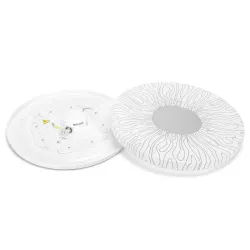 Plafon 36W 4000lm biały ciepły 3000K Φ38cm lampa sufitowa z aureolą - 8433325373252