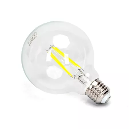 Żarówka LED 8W/230V Filament kula G95 E27 barwa biała zimna 900lm - 8433325199074