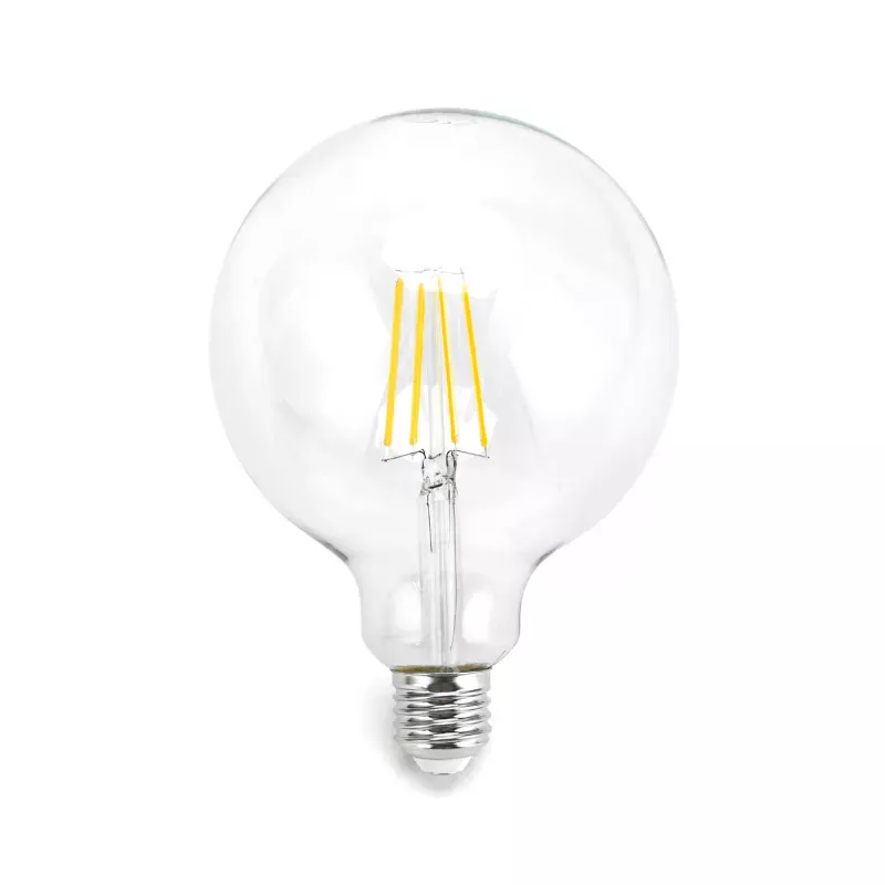 Żarówka LED 4W/230V Filament kula G125 E27 barwa biała ciepła 470lm - 8433325199081