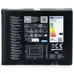 Halogen LED 100W/230V 8700lm biały neutralny 4000K IP65 naświetlacz - 8433325408541