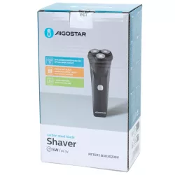 Elektryczna maszynka do golenia z potrójnym ostrzem Trymer 5V/USB - 8433325411954