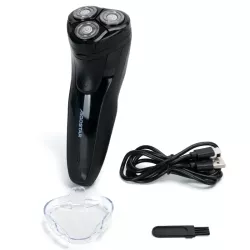 Elektryczna maszynka do golenia z potrójnym ostrzem Trymer 5V/USB - 8433325411961