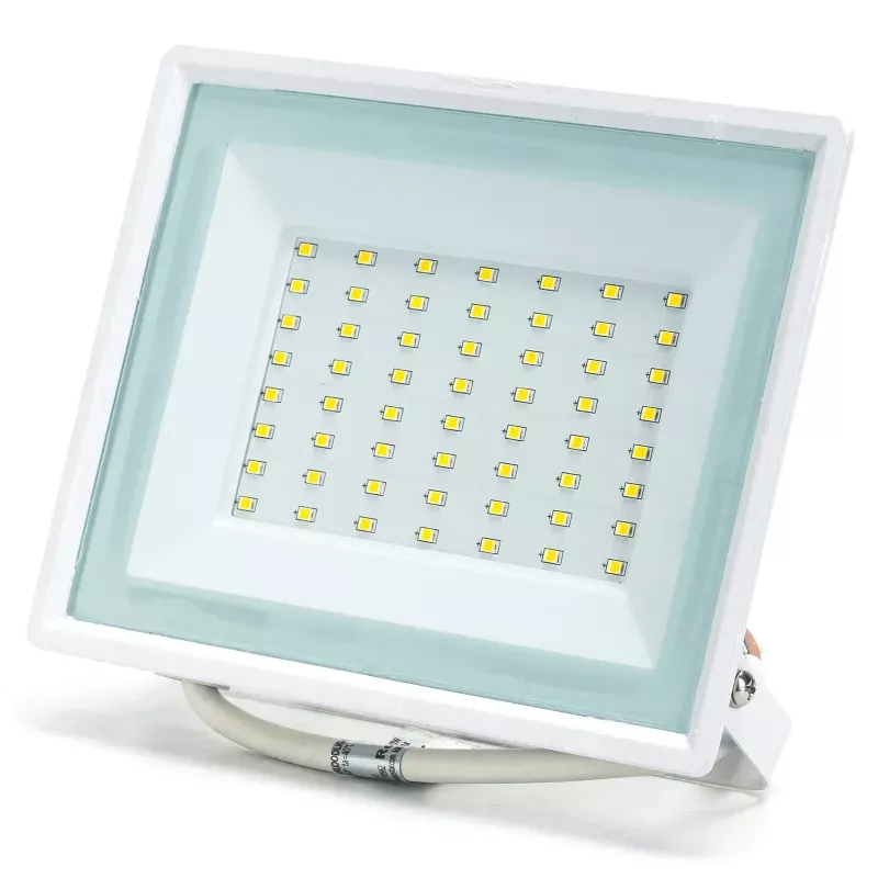 Naświetlacz 50W 4000K halogen biały neutralny LED typ SLIM 4300lm - 8433325408725