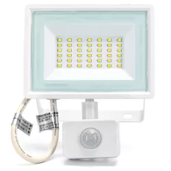 Naświetlacz 30W 2510lm halogen LED z czujnikiem PIR 4000K neutralny - 8433325408695