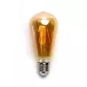 Żarówka LED 4W/230V Filament ST64 retro E27 barwa bursztynowa 400lm - 8433325199142