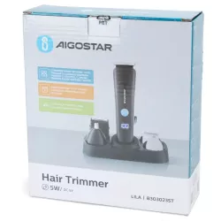 Zestaw do pielęgnacji 5 in 1 trymer do włosów z końcówkami 5V/USB - 8433325411930