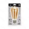 Żarówka LED 4W/230V Filament ST64 retro E27 barwa bursztynowa 400lm - 8433325199142