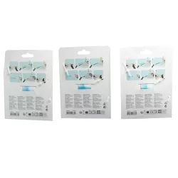 Zwijana smycz 5m do 25kg automatyczna z odblaskiem i karabińczykiem - 8719138226825