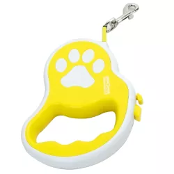 Zwijana smycz 5m do 25kg automatyczna z odblaskiem i karabińczykiem - 8719138226825