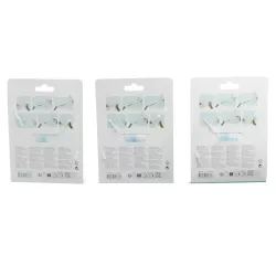 Zwijana smycz 3m do 15kg automatyczna z odblaskiem i karabińczykiem - 8719138226818