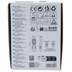 Latarka warsztatowa 3W 200lm LED COB 6500K z magnesem na 3 baterie AA - 8433325385262