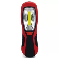 Latarka warsztatowa 3W 200lm LED COB 6500K z magnesem na 3 baterie AA - 8433325385262