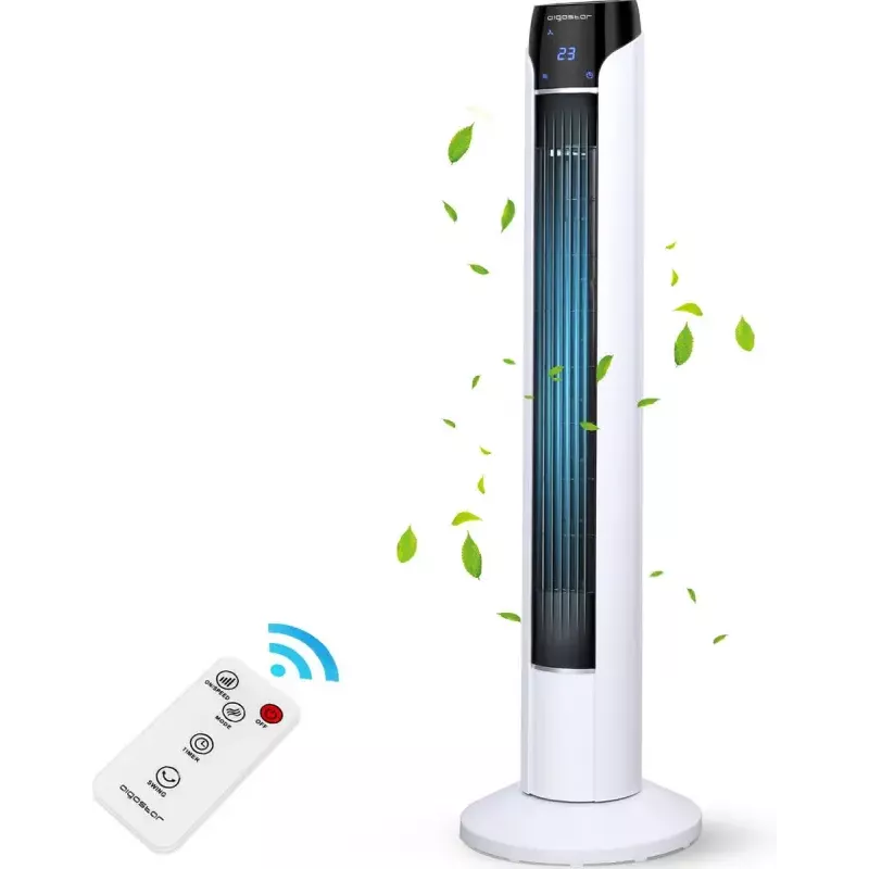 Wentylator 50W kolumnowy Zico 36-calowy obrót o 90° zdalne sterowany - 8433325226923