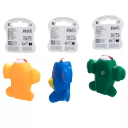 Samolot dla psa gryzak z piszczkiem zabawka do rzucania z winylu - 8719138228898