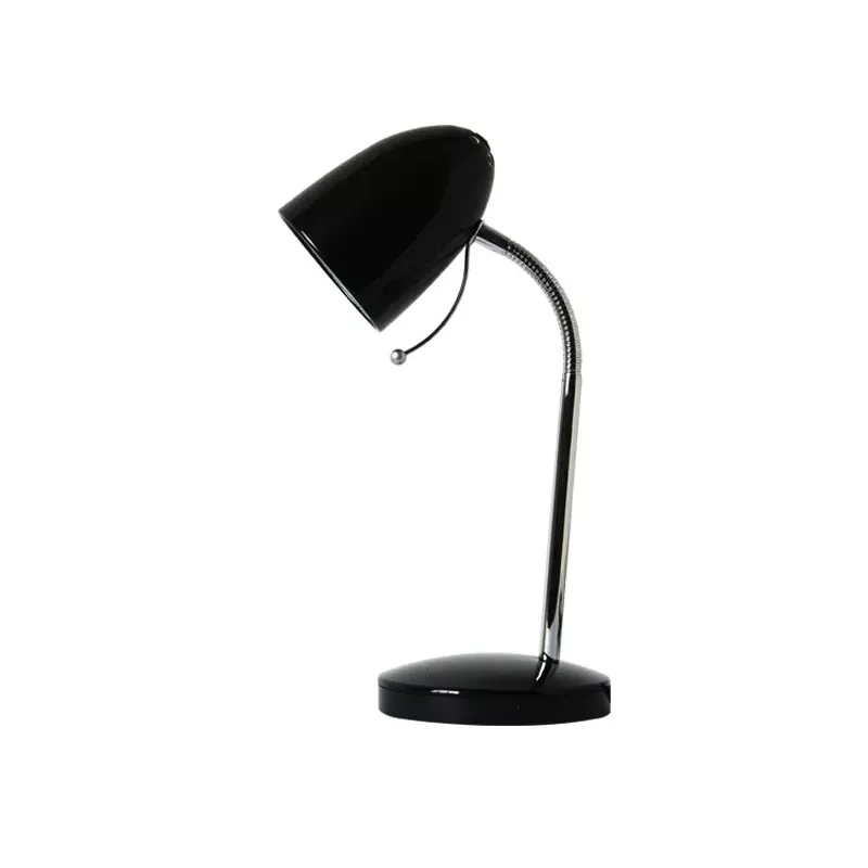 Lampa biurkowa bez źródła światła Czarna E27 - 8433325182212