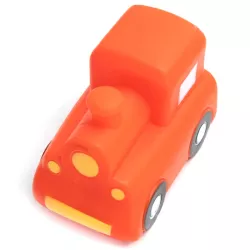 Lokomotywa dla psa gryzak z piszczkiem zabawka do rzucania z winylu - 8719138228904