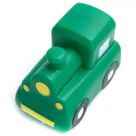 Lokomotywa dla psa gryzak z piszczkiem zabawka do rzucania z winylu - 8719138228904