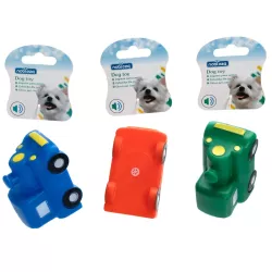 Lokomotywa dla psa gryzak z piszczkiem zabawka do rzucania z winylu - 8719138228904