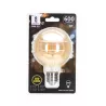 Żarówka LED 6W/230V Filament kula G80 E27 barwa bursztynowa 600lm - 8433325199180