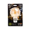 Żarówka LED 8W/230V Filament kula G80 E27 barwa bursztynowa 720lm - 8433325199197