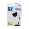 Lampa biurkowa bez źródła światła Czarna E27 - 8433325182212