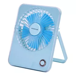 Wentylator biurkowy 12.5cm bezprzewodowy silny wiatr, przenośny cichy - 8433325409777