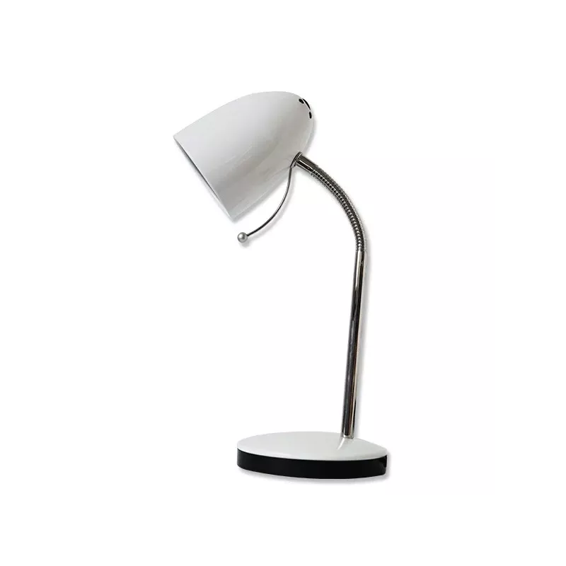 Lampa biurkowa bez źródła światła Biała E27 - 8433325182229