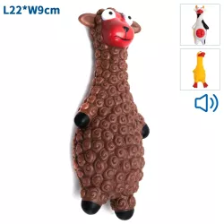 Zwierzaczek dla psa gryzak z piszczkiem zabawka do rzucania noszenia - 8719138228973