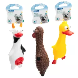Zwierzaczek dla psa gryzak z piszczkiem zabawka do rzucania noszenia - 8719138228973