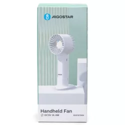 Mini wentylator ręczny 2,7 cala 7 łopatek 3 prędkości 500mAh 5V/USB - 8433325409715