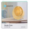 Przenośny wentylator stołowy, 4 łopatki, 3 prędkości, 1200 mAh 5V/USB - 8433325409760
