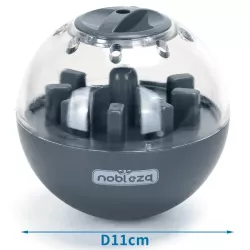 Dozownik smakołyków kulka do zabawy dla kota lub psa φ11CM szary - 8719138228348