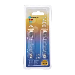 Żarówka halogenowa 2 szt. R7S J78 80W 2900K  2 szt. klasyczny żarnik do lamp - 8433325362966