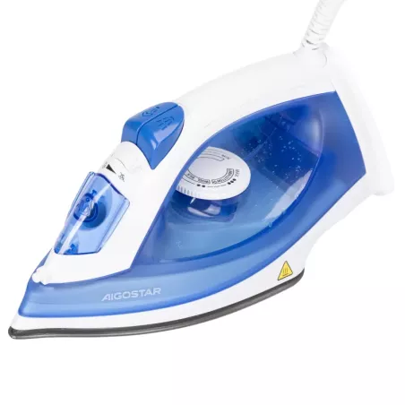 Żelazko parowe elektryczne 2000W spryskiwacz nieprzywierająca stopa - 8433325000073