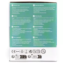 Żelazko parowe elektryczne 2000W spryskiwacz nieprzywierająca stopa - 8433325000073