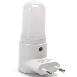 Lampka nocna LED z wyłącznikiem 0.8W 3000K 50lm wykrywanie światła - 8433325411701