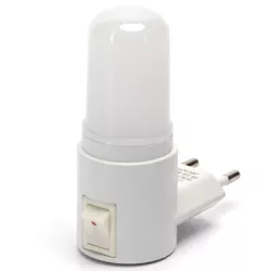 Lampka nocna LED z wyłącznikiem 0.8W 3000K 50lm wykrywanie światła - 8433325411701