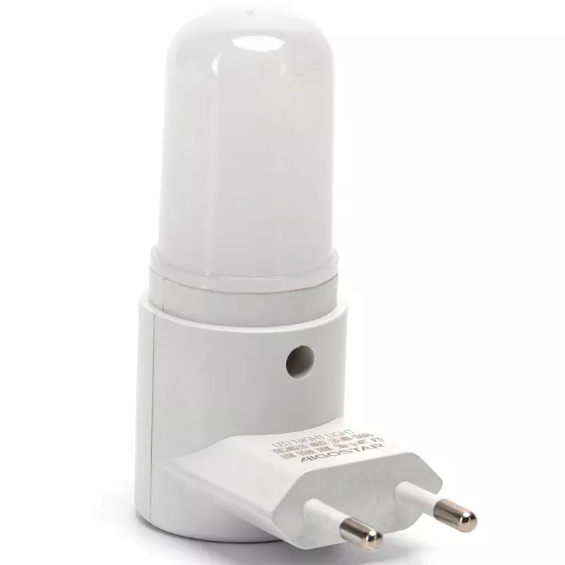 Lampka nocna LED z wyłącznikiem 0.8W 6500K 50lm wykrywanie światła - 8433325411718