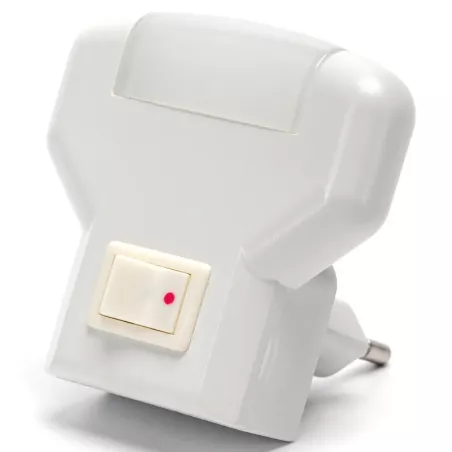 Lampka nocna LED z wyłącznikiem 0.5W 3000K 30lm IP20 wykrywanie nocy - 8433325411732