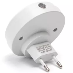 Lampka nocna LED z wyłącznikiem i czujnikiem nocy 0.5W 3000K 25lm IP20 - 8433325411763