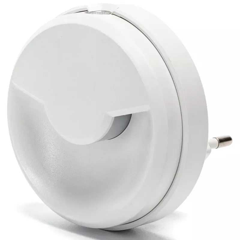 Lampka nocna LED z wyłącznikiem i czujnikiem nocy 0.5W 6500K 25lm IP20 - 8433325411770