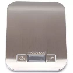 Precyzyjna waga cyfrowa do kuchni 1g do 5kg platforma stal nierdzewna - 8433325418830