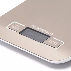 Precyzyjna waga cyfrowa do kuchni 1g do 5kg platforma stal nierdzewna - 8433325418830