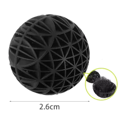 Kule 100 sztuk z bawełną biofiltracją średnica 2.6cm wkład do filtra - 8719138038473