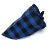 Trójkątny szalik 60x20cm chusta w kratę modny dodatek dla psa lub kota - 8719138226924